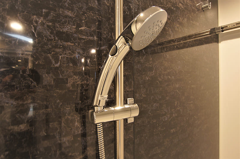 エコフルスイッチシャワー(全間取りタイプで採用)