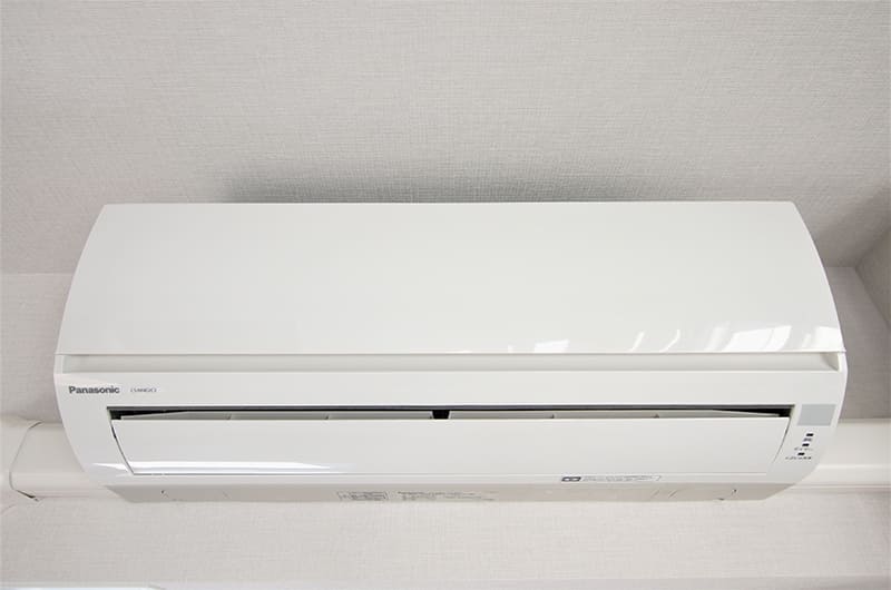 エアコン(全間取りタイプで採用)